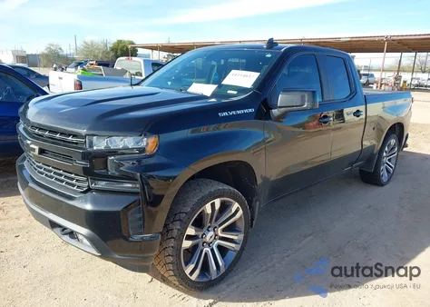 2020 Chevrolet Silverado 1500 2Wd Standard Bed Rst z USA, uszkodzony, nr VIN 1GCRWDED7LZ348287